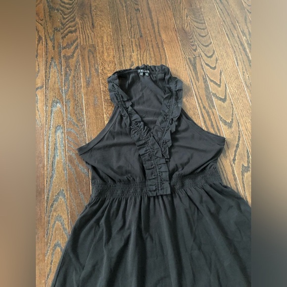 Theory Women’s S Razorback Ruffled V-Neck A-Line Cotton Dress - EUC! - Picture 7 of 9